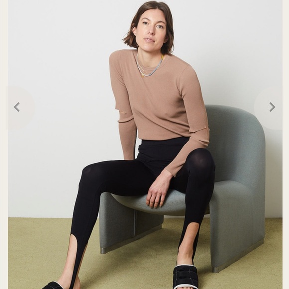 Tibi Giselle Slash Cutout Crewneck Pullover - Picture 7 of 15
